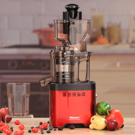 Whole mouth slow Juicer JE20 - Red