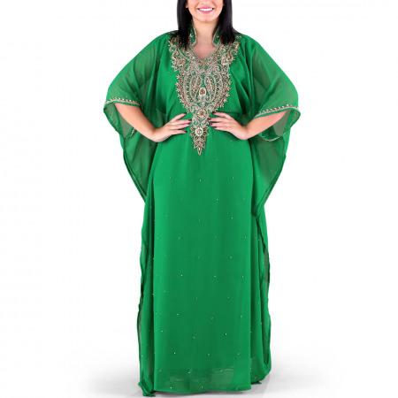 Ghalia Green Jalabiya