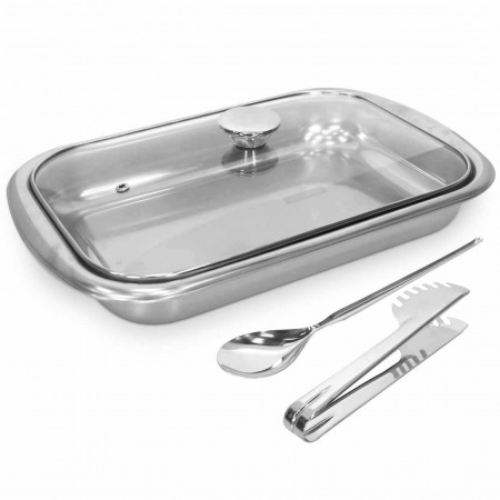 3PC Stainless Steel Serving Set