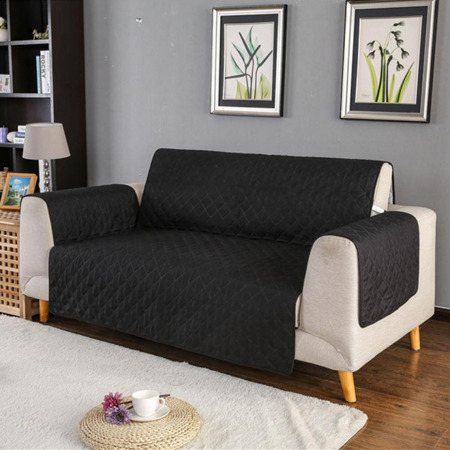 Sofa Saver Grey/Black - 2 seat