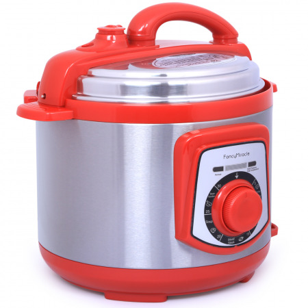 5 Liter Pressure Cooker - Red