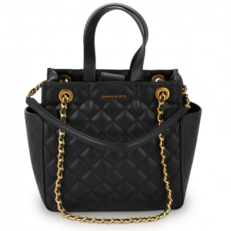 Chain Detail Quilted Bag