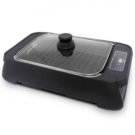 Smokeless Electric Grill KYS-816D & Glass Lid - Royal Collection