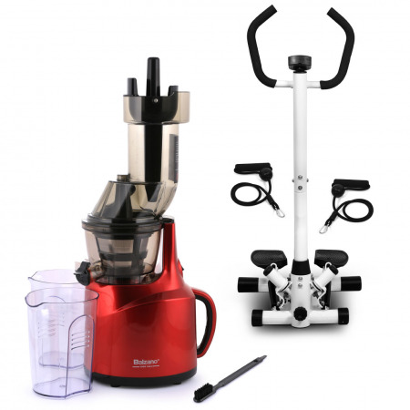 Multifunctional Twist Stepper & Whole Big Mouth Juicer - Red