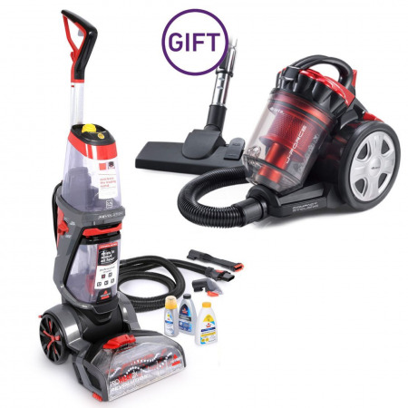 ProHeat 2X Revolution Carpet Cleaner & FREE Compact Cyclonic Bagless Vacuum