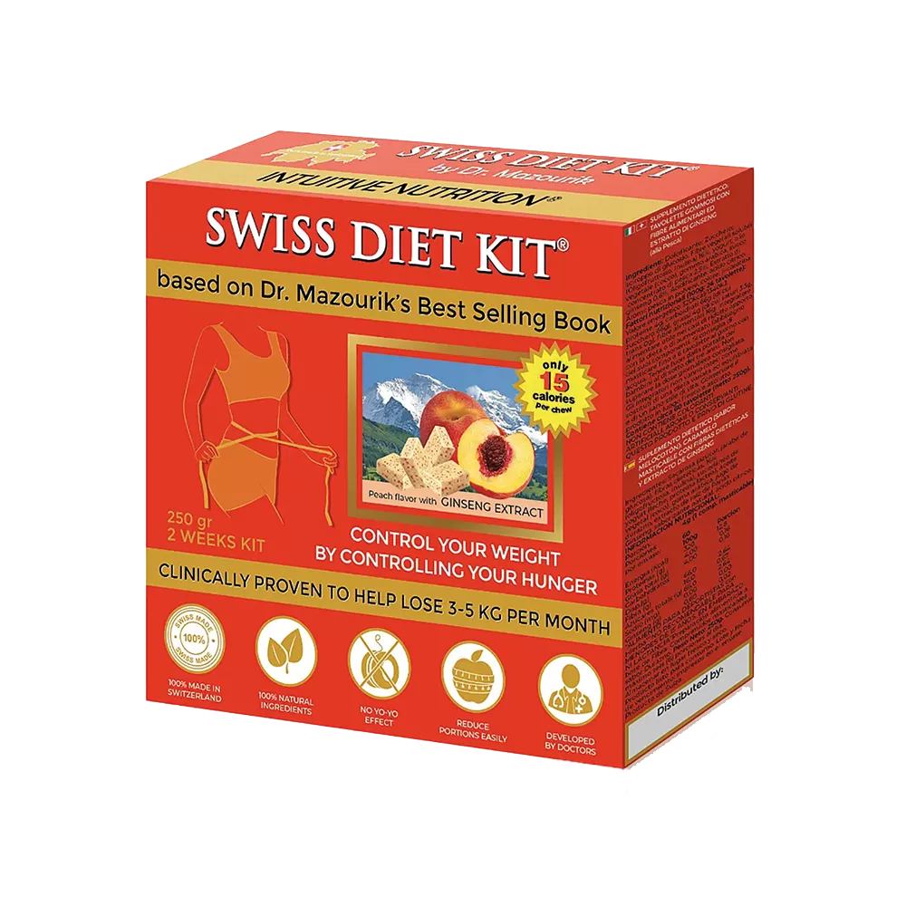 Sankom Swiss Diet Kit - Set of 2 Peach Flavor, CITRUSS