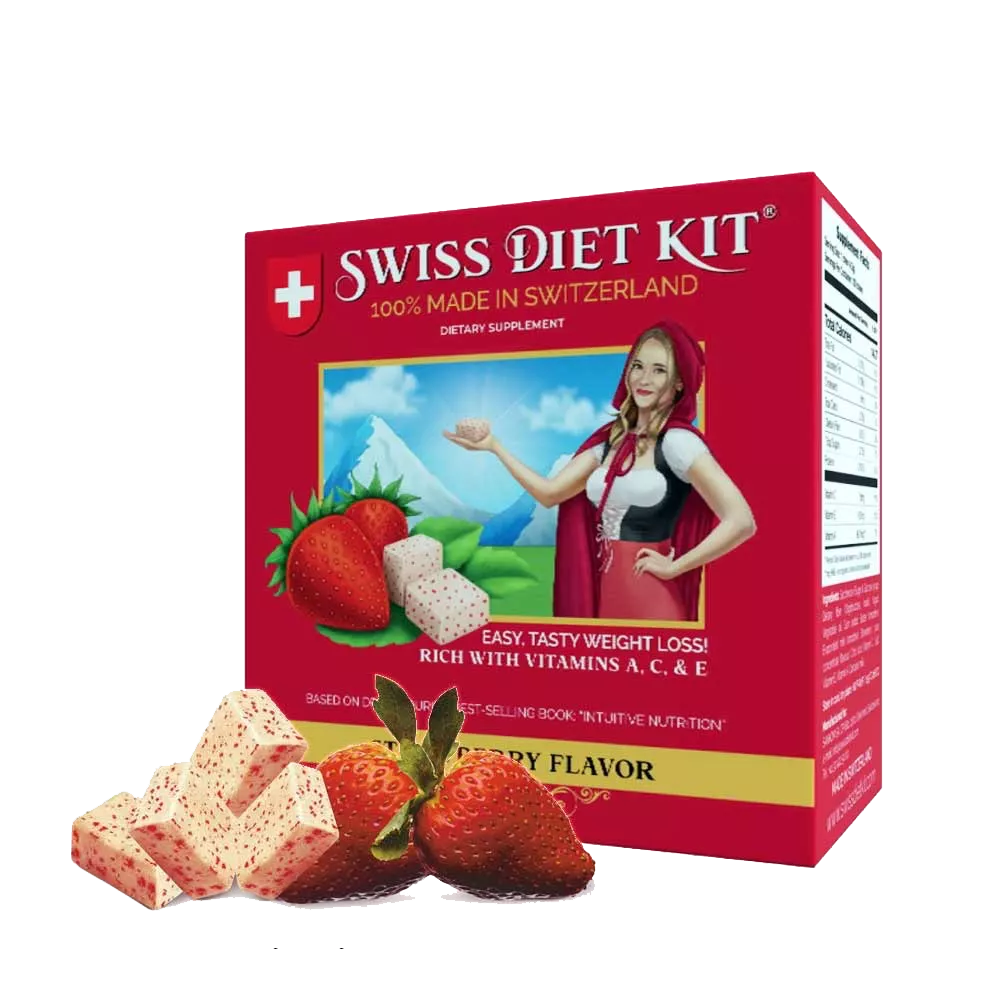Swiss Diet Kit - Set of 2 - Strawberry Flavor