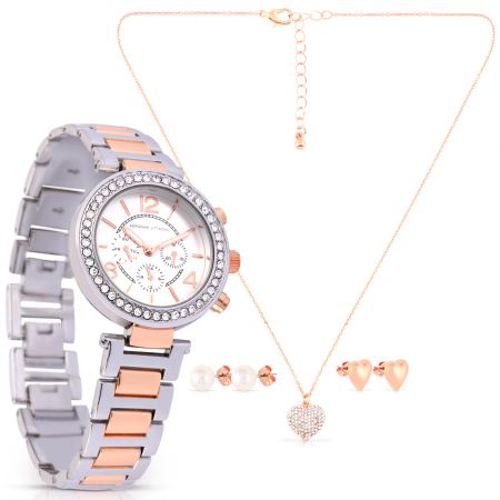 Cathy Watch Set - Two Tone