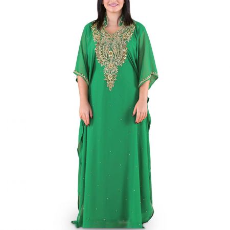 Ghalia Green Jalabiya