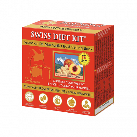 Swiss Diet Kit - Set of 2 - Peach Flavor