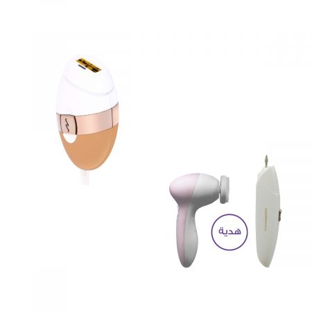 جهاز بير بلس لإزالة الشعر بتقنية الومضات الضوئية مع هدايا