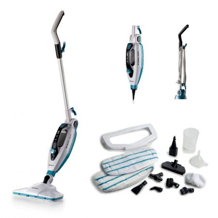 10-in-1 Lift-Off Foldable Steam Mop
